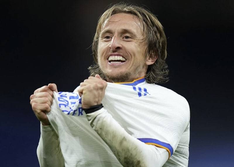 Thông tin của cầu thủ Modric